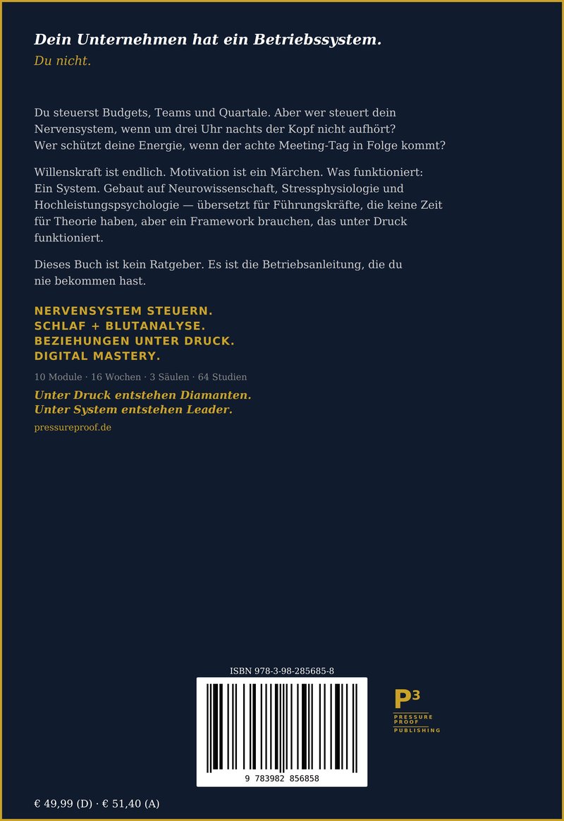 The Executive State - Rückseite