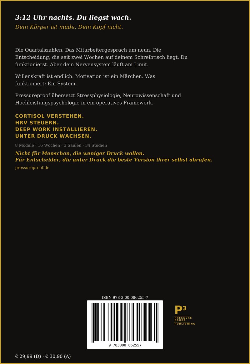 Unbreakable Performance - Rückseite